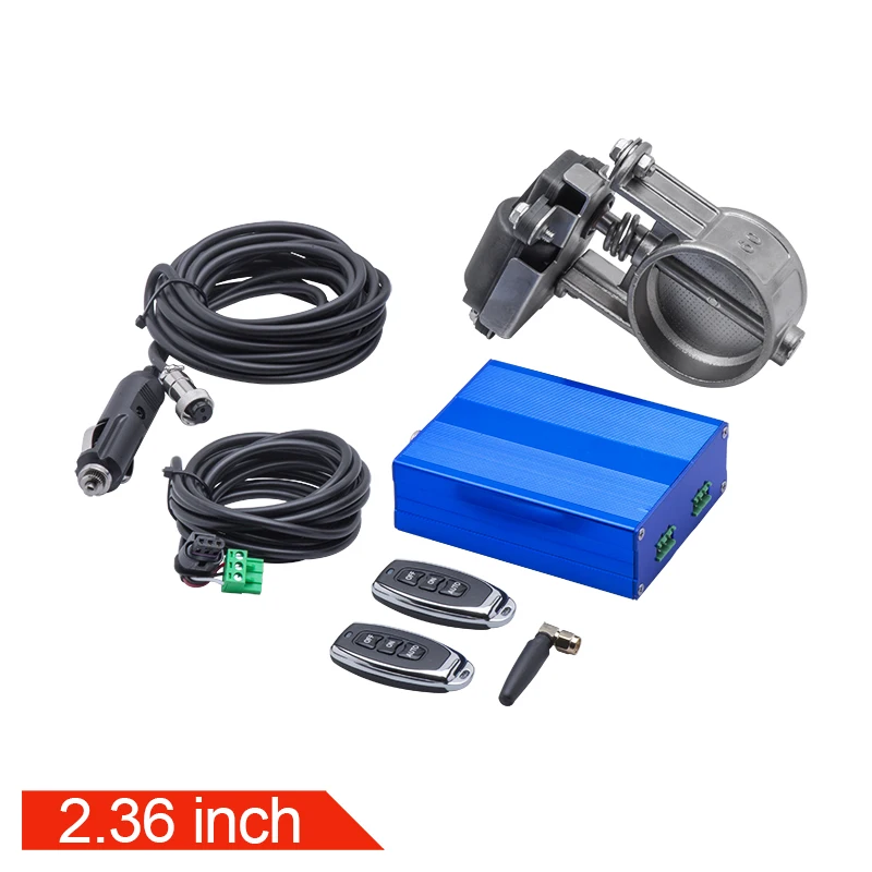 2.0&2.5&3.0inch Electric Exhaust cutout valve electric valve control with remote control Kit