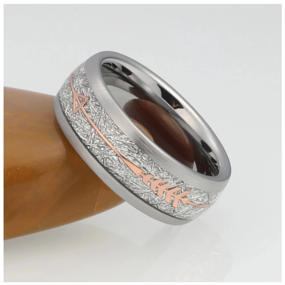 8Mm Classic Men Rin… - image