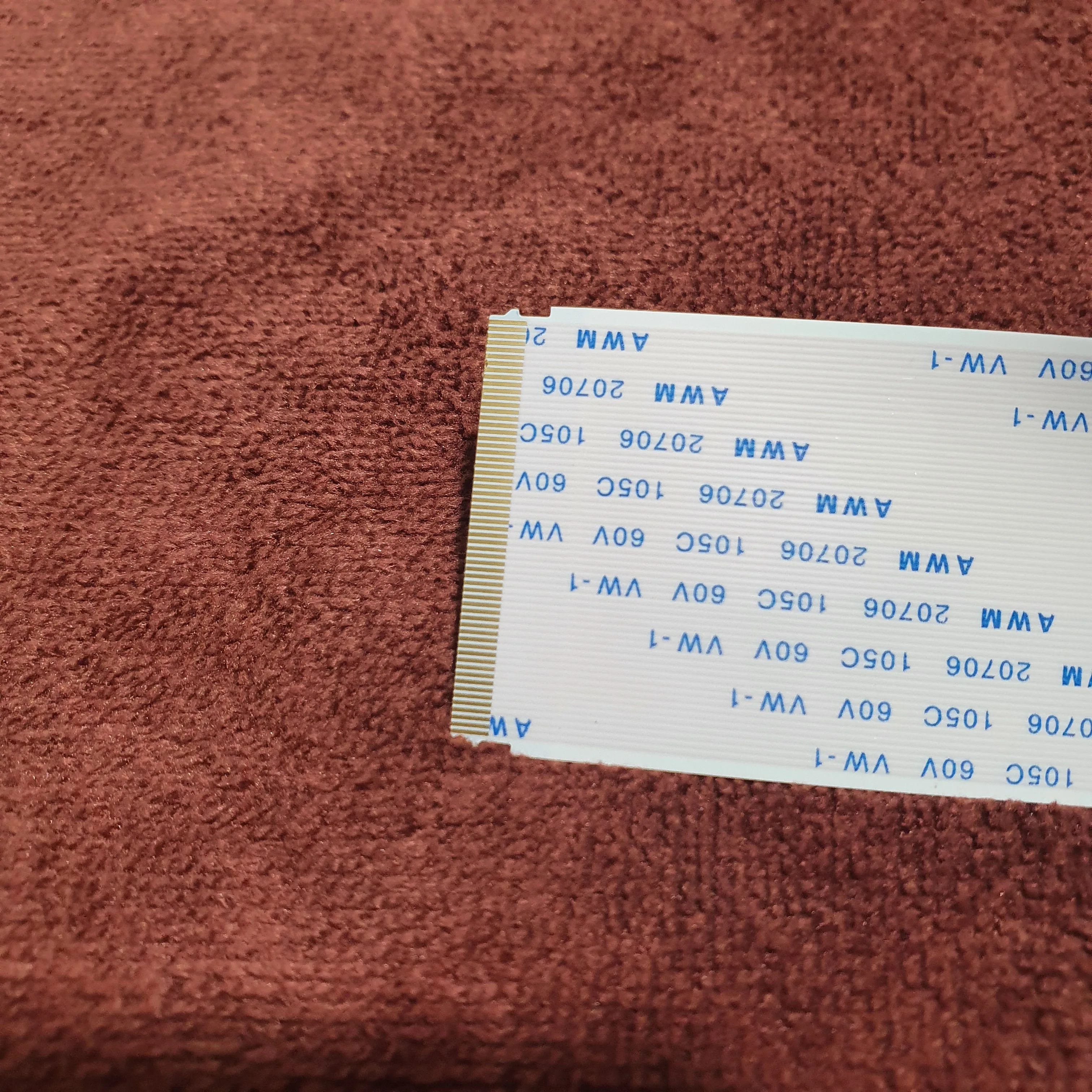 جديد المنطق مجلس موصل مطلية بالذهب 60 دبوس طول يمكن اختيار 0.5 مللي متر تباعد FFC FPC AWM 20861 AWM 20276 Coplanar