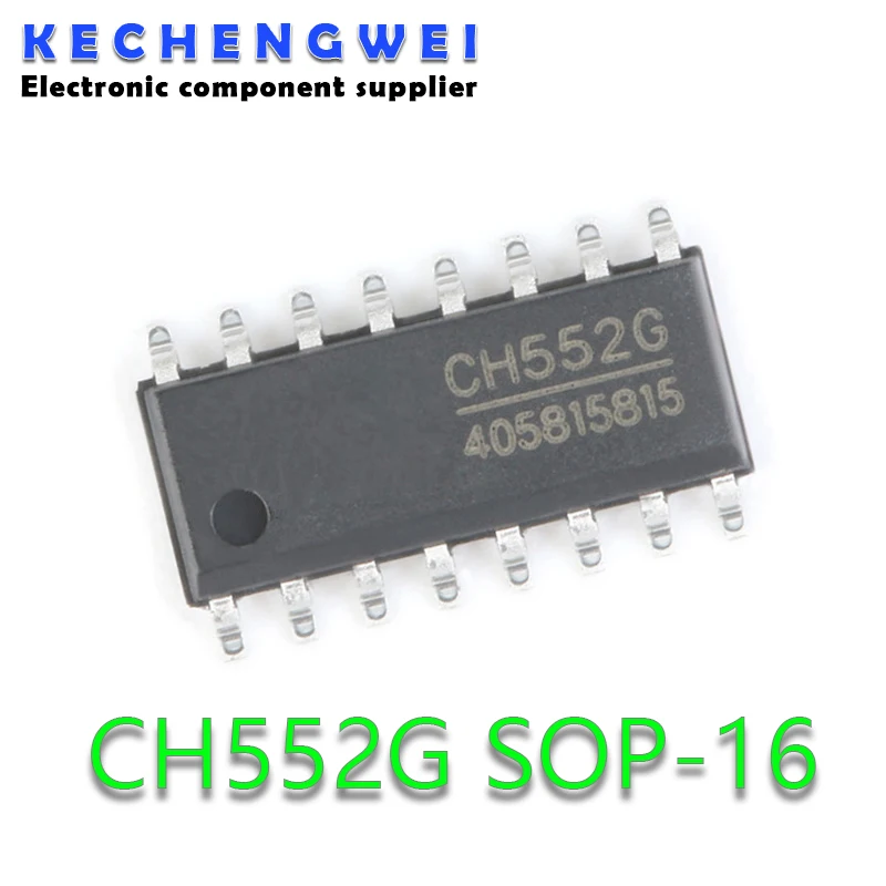 5PCS 100% New CH552G 552G CH552 SOP-16