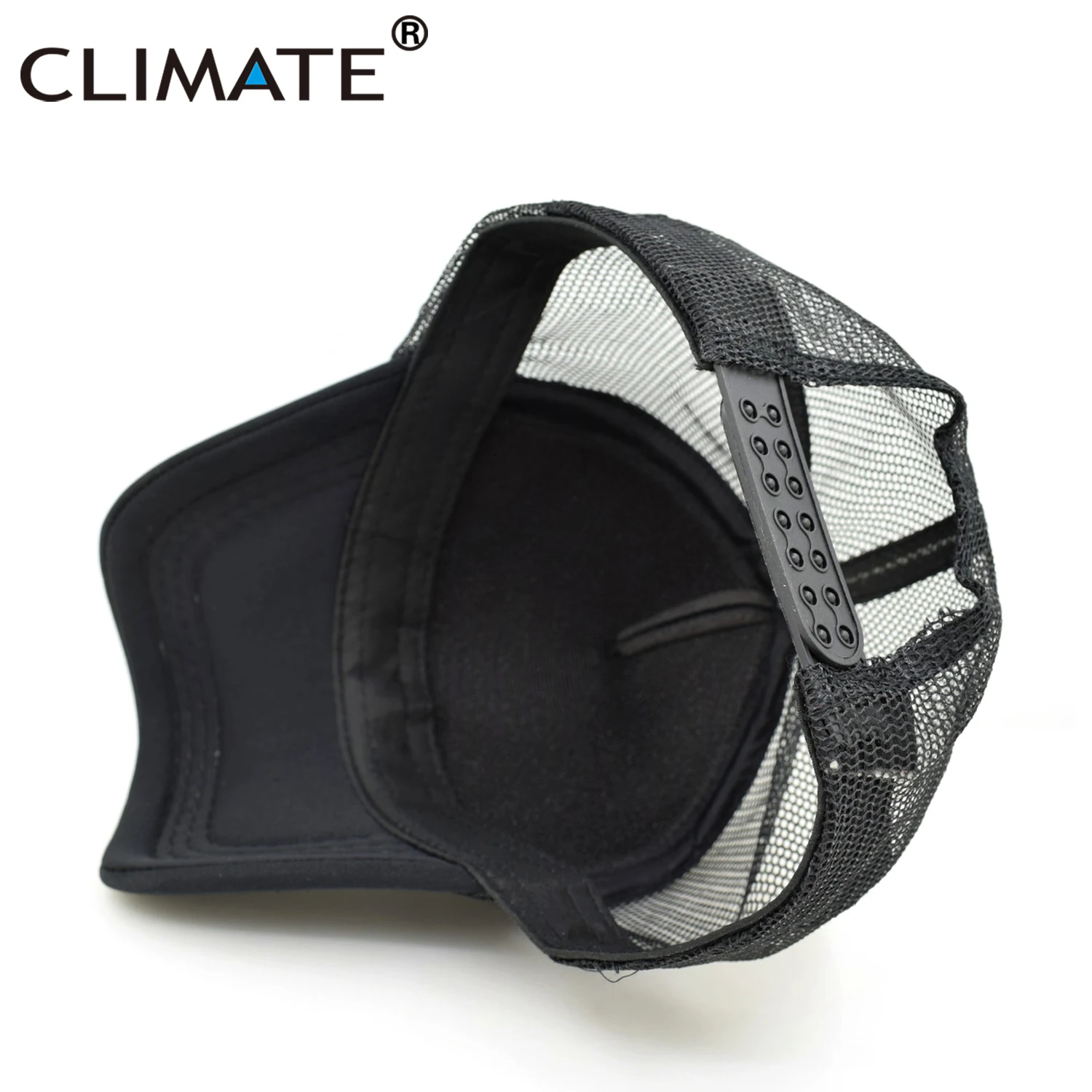 CLIMATE Fitness Fans Cap Cool GYM Trucker Cap Men Cap Fitness Fans Print Mesh Hat Body Building Muscle Sports Caps Hat for Men