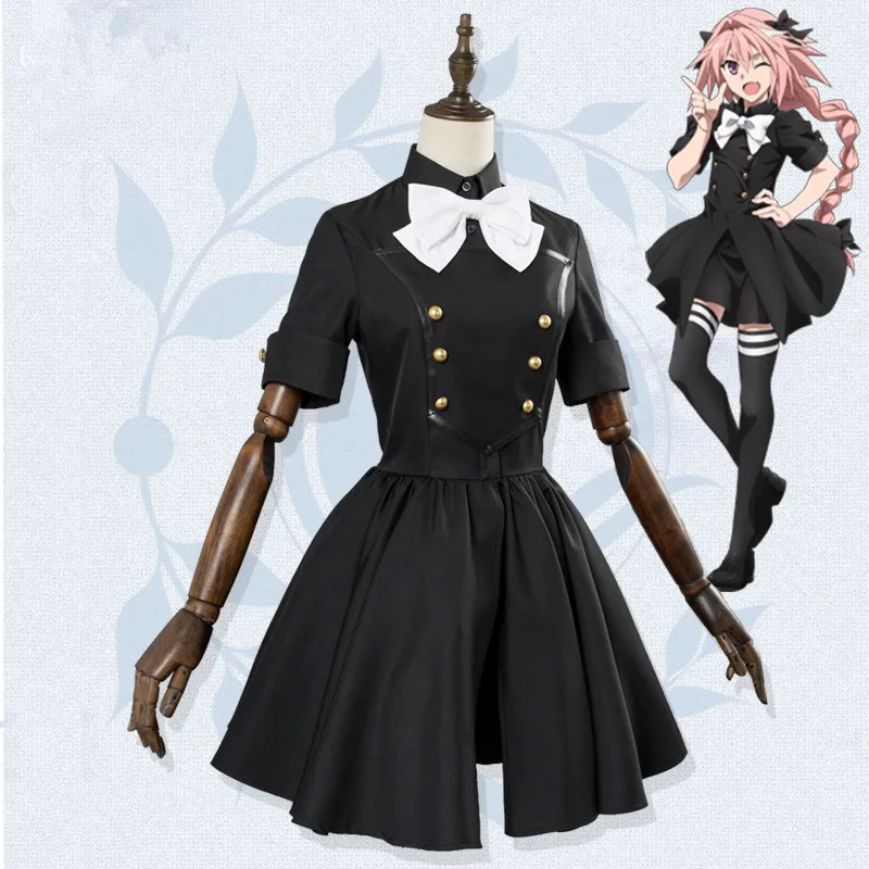 

Fate Grand Order Astolfo Women Girl Cosplay Costume Epilogue Event Dress Adult Halloween Carnival Costume custom-made style