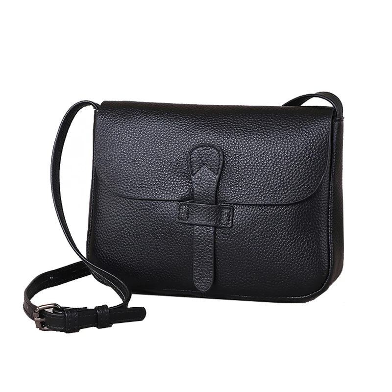 Genuine Leather Flap Crossbody Bags For Women Small Shoulder Messenger Bag Fashion Ladies Purses and Handbags Female sac a main