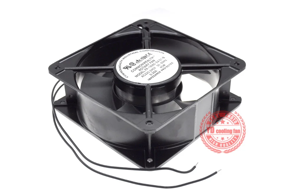 Imagem -02 - Ventilador de Refrigeração Axial com Rolamento de Esferas de 18060 c v e 18cm Novo