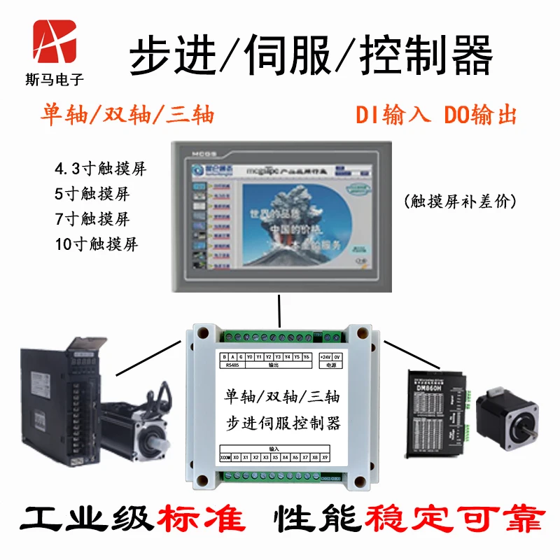 Stappenmotor Controller, Servo Controller Motion Controller In Plaats Van Plc Industriële Controller