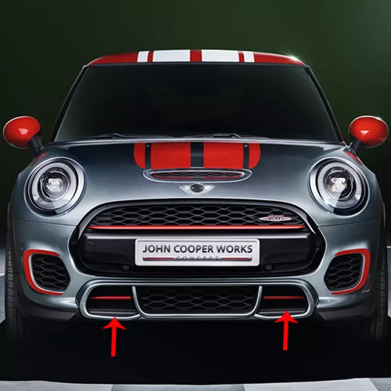 Brand New Plastic Material JCW Bumper Front Grill Duct Bar Cover For Mini Cooper F56 F55 F57 JCW