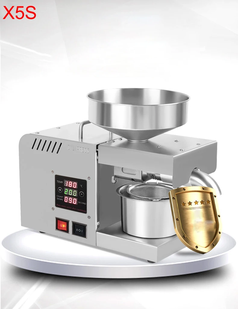 610 واط المنزلية درجة حرارة منخفضة النفط الصحافة زيت الفول السوداني الصحافة الصحافة الهيدروليكية أدوات 220 فولت/110 فولت X5S