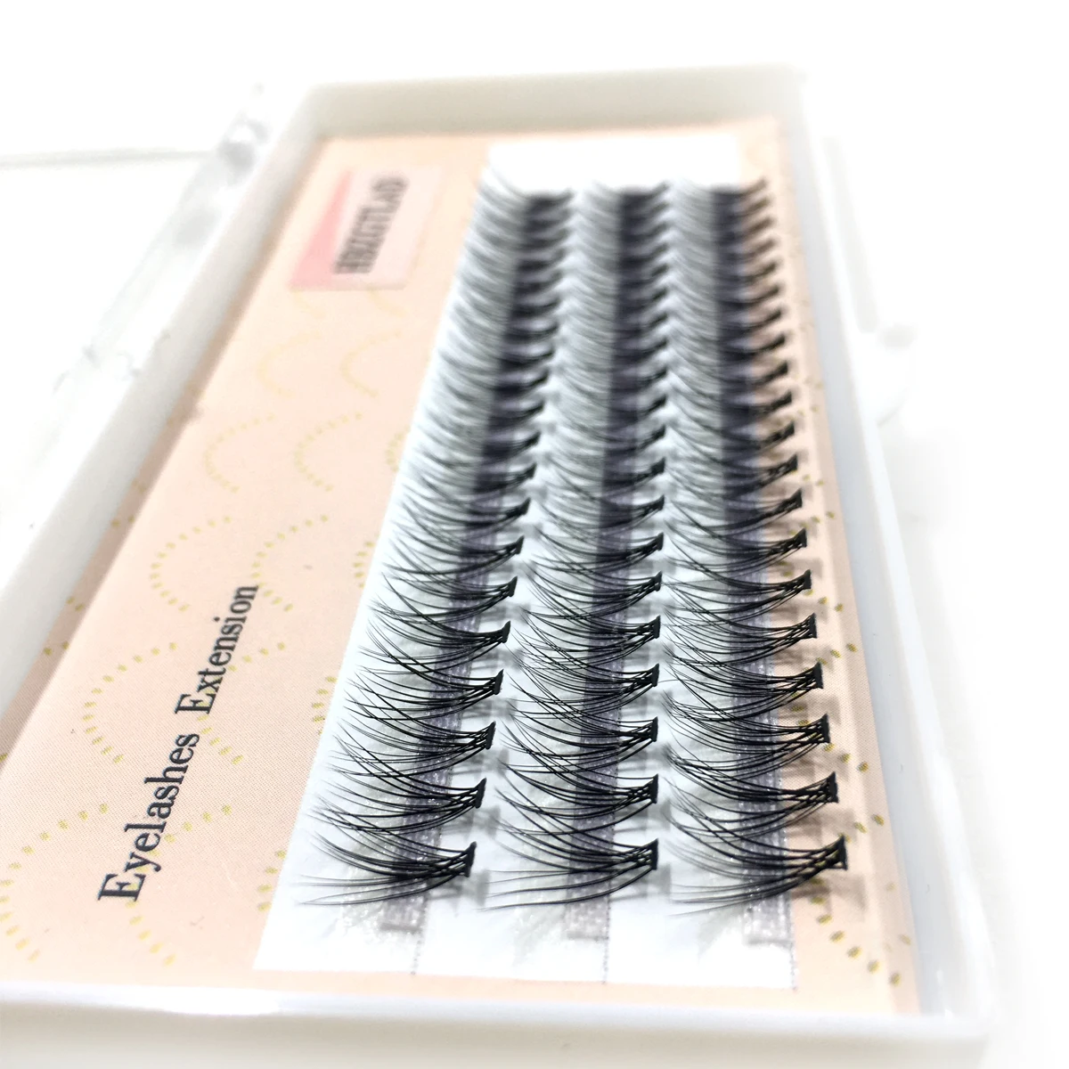 60pcs Professional Makeup Individual Cluster EyeLashes Grafting Fake False Eyelashes eyelash extension individual eyelash bunche