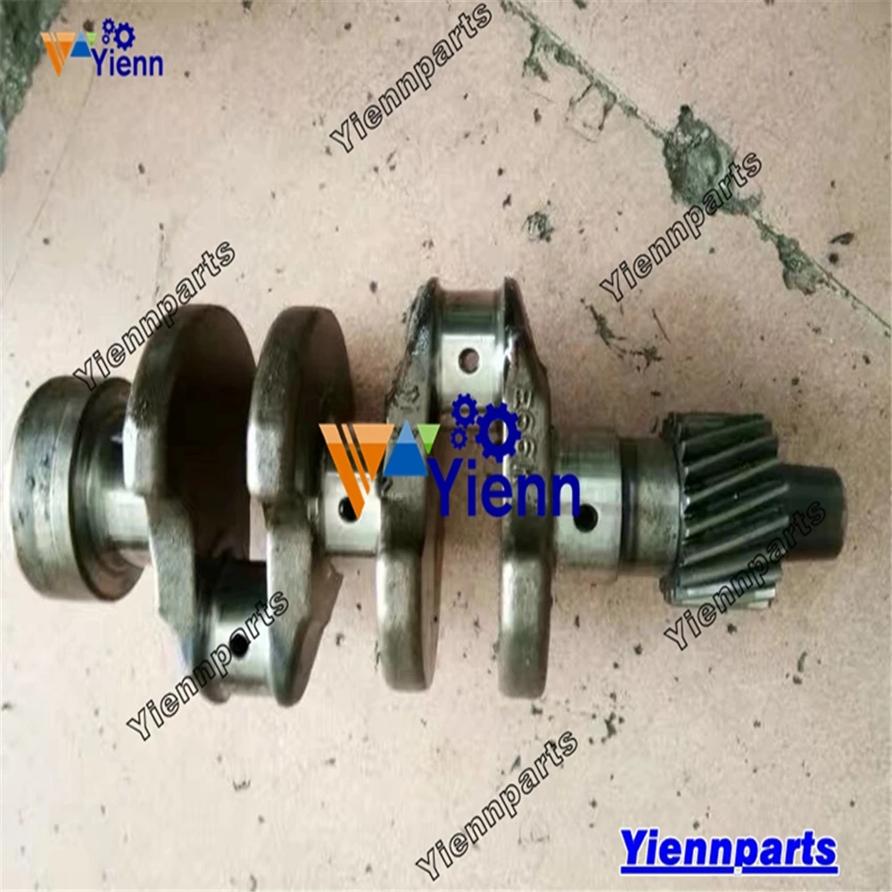 For Yanmar 2TNE68 Crankshaft Tractor Excavator Diesel Engine Repair Parts