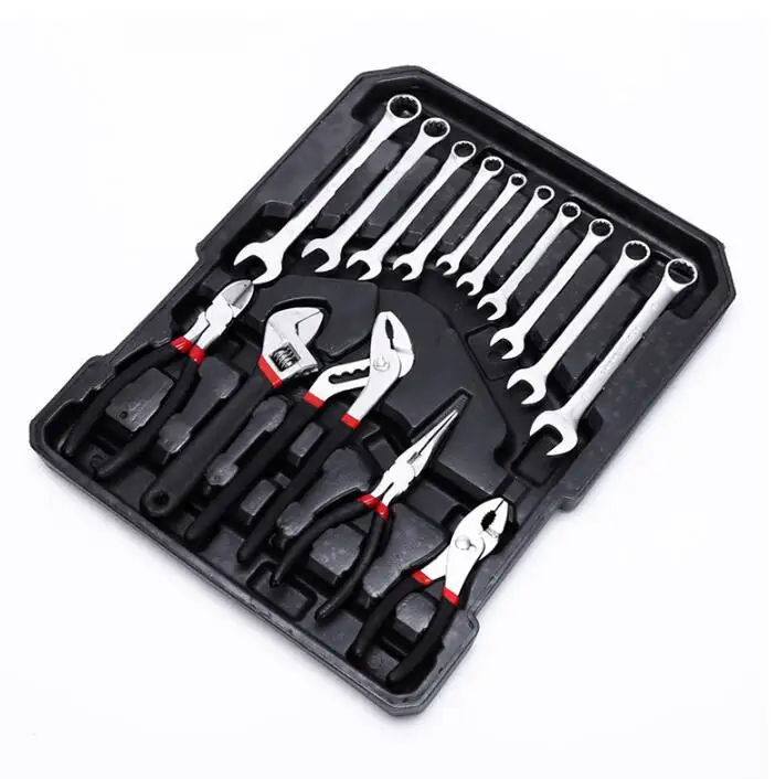 Hardware Tools Manual Repair Wrench Tool Set 187 Combination Set Auto Repair Tools