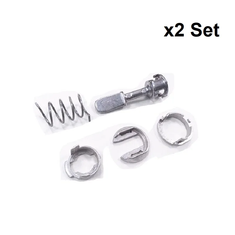 Car Door Lock Cylinder Barrel Repair Kit Set For VW Mk4 Golf 4 Bora Front Right Left arka sol kilidi centrale deurvergrendeling