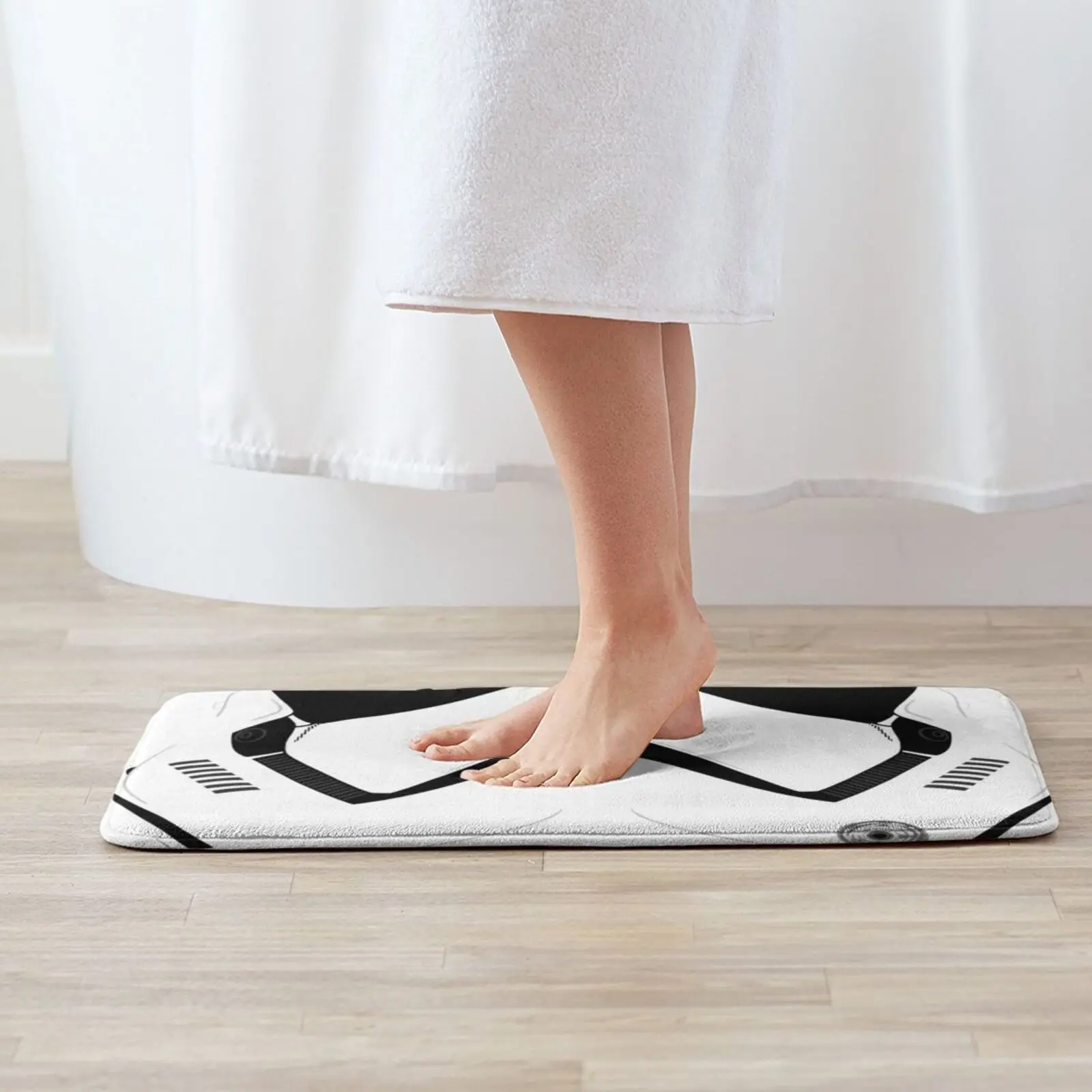 سجادة الخيال العلمي # 8 سجادة ناعمة غير قابلة للانزلاق وسادة سجادة جندي الجانب المظلم الطلب النهائي خوذة السجاد الطلب الأول #2