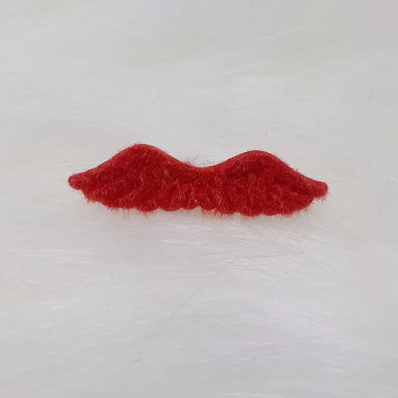 80 Stück/Los 4,5*1,2CM Kleine Zweiseitige Flauschige Filz-Engelsflügel-Applikationen für DIY Kinder-Haarspangen-Zubehör und Aufnäher – Detail 2