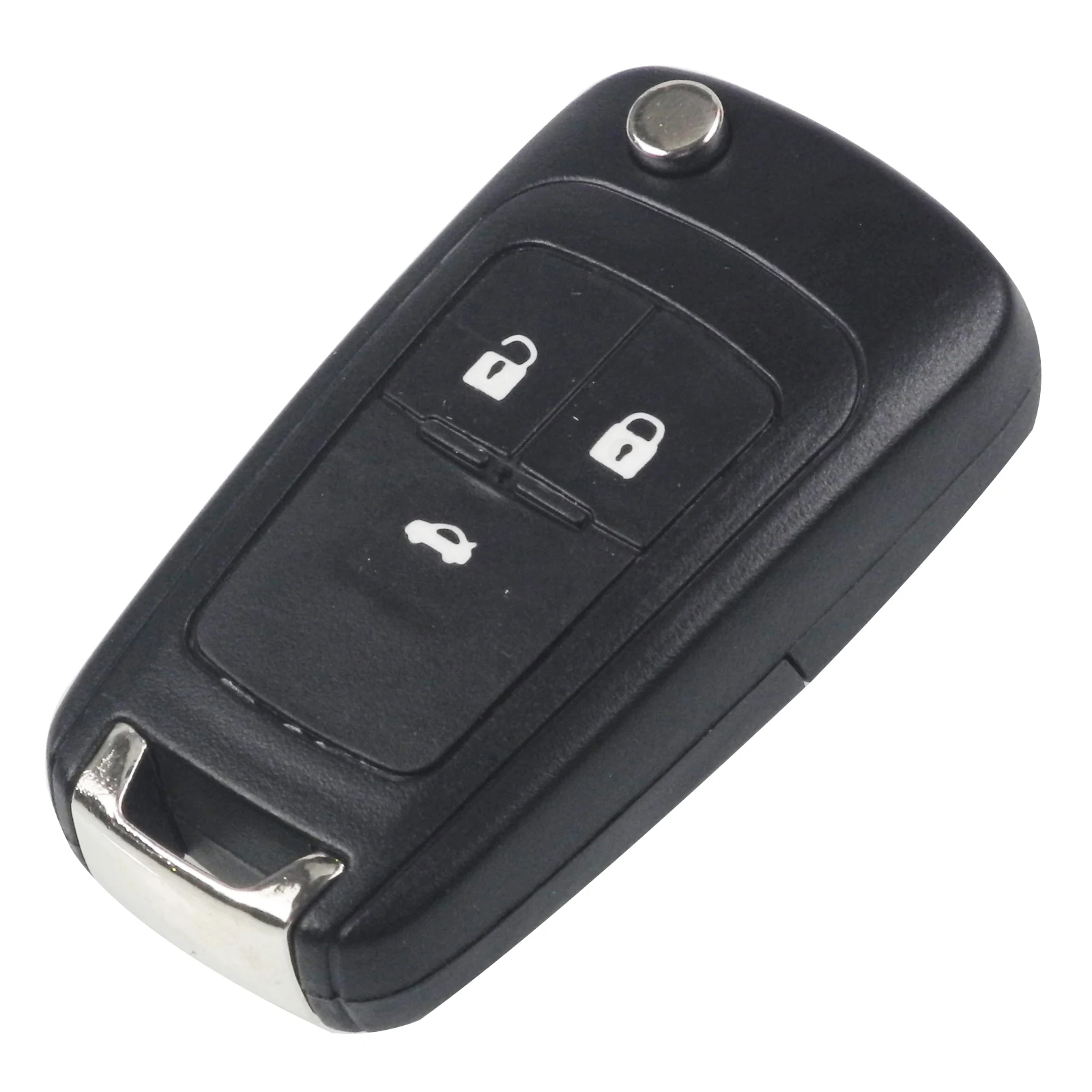 Jingyuqin 2/3 Buttons Folding Car Key Shell Remote Flip Key For Opel Vauxhall Astra H Insignia J Vectra C Corsa D Zafira G Buick