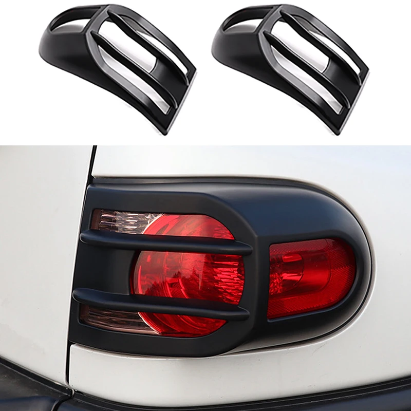 

ABS Matte Black Taillight Rear Lamp Decorative Cover Fit For Toyota Fj Cruiser 2007-2020 Off-road 4X4 Protection Accessories