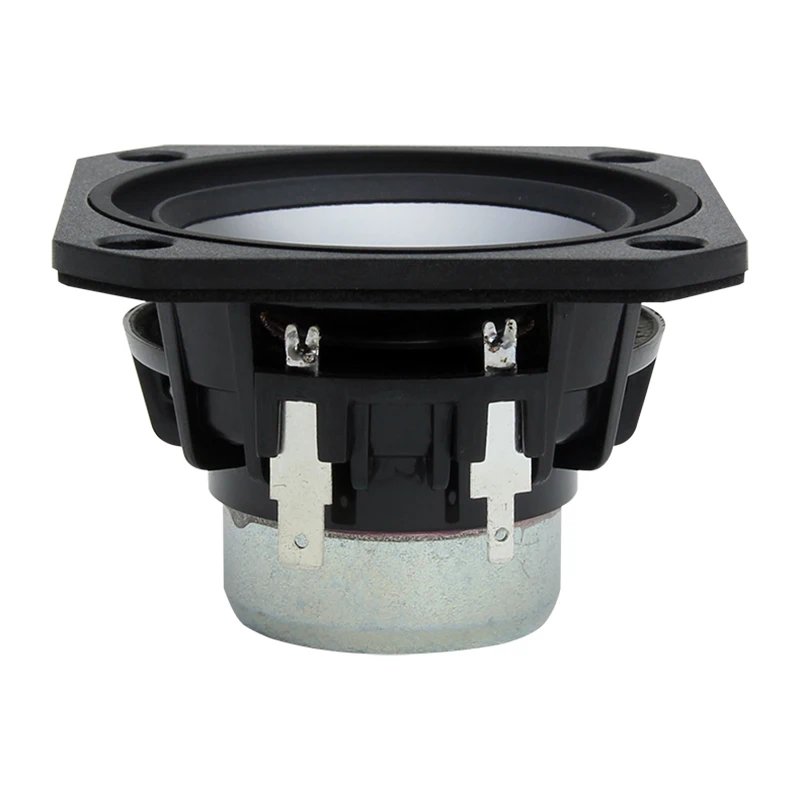 2.5นิ้ว4โอห์ม/8ohm20W ลำโพง Full Range 25ขดลวดเสียงอลูมิเนียมกรวยสแควร์ HIFI ทวีตเตอร์เสียง & วิดีโอลำโพง2Pc