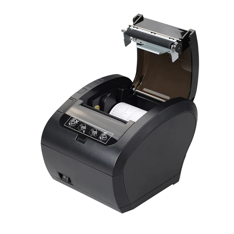 80mm 300m/s Thermal Receipt Printer POS Billing Printer Wireless WIFI/Bluetooth Printer Auto Cutter Android/iOS/Windows ESC/POS