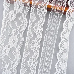 الافريقية الدانتيل الشريط الزفاف المنسوجة فرقة DIY الملابس هدية التفاف الأبيض 38 نوعا من الألوان 10 ياردات أعلى 10 مبيعات الدانتيل لمفرش المائدة - No9