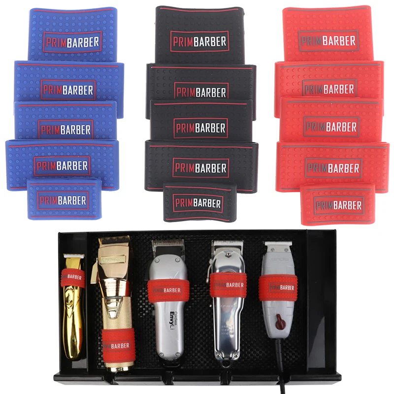 Heat Resistance Barber sleeve Hair Clipper HolderTools Non Slip Barber Clipper bands, Professional Barber Clipper Grip