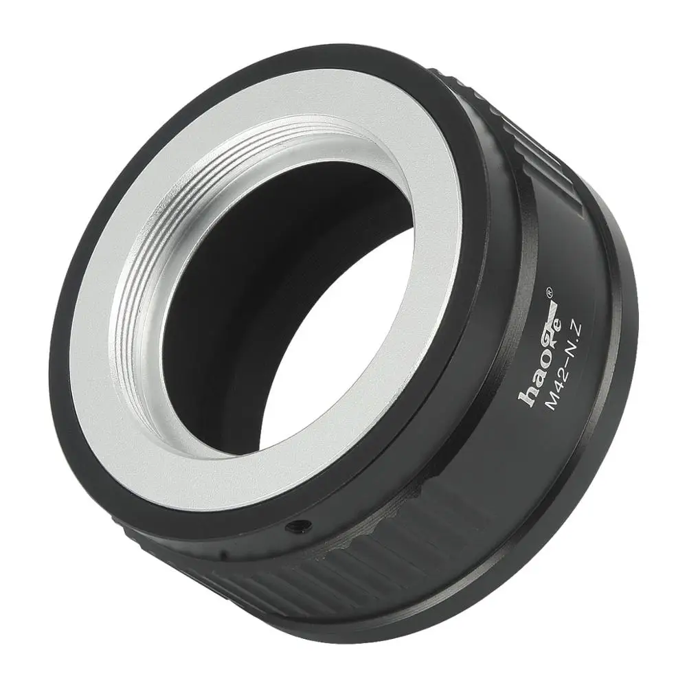 Haoge Manuelle Objektiv Mount Adapter für 42mm M42 Berg Objektiv Nikon Z Berg Kamera wie Z6 Z7
