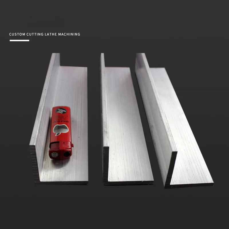 2PCS 6063 Right Angle aluminum 30x30MM thick 1/2/3/5mm L-shaped aluminum alloy Aluminum edging triangle profile length 500mm