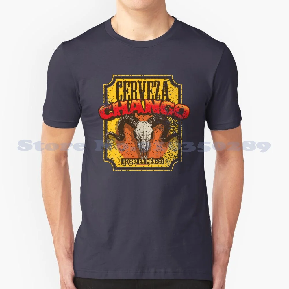 Cerveza Chango Custom Funny Hot Sale Tshirt Mexican From Dusk Till Dawn 90s Mexico Desperado Quentin Tarantino Cinephile Movie