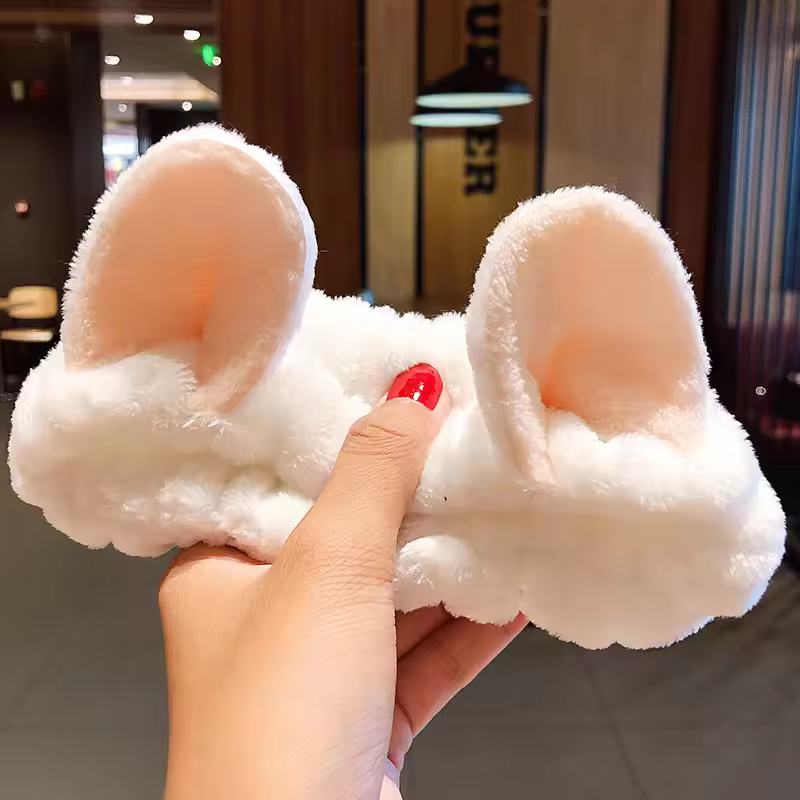 Wash Face Hair Holder Hairbands Soft Warm Coral Fleece Bow Animal Ears Headband For Women Girls Turban Fashion Hair Accessories - Image 25