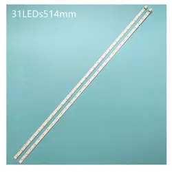 2 sztuk podświetlenie LED strip dla Samsung UE49K5100AU UN49K5300 UE49K5100 CY-FK049BNEV3H 49K5100A UE49K5100AK UE49K5100AW UE49K5300A