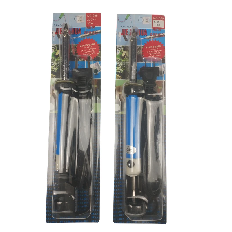 Sucção de Estanho Elétrico Portátil, Sucker Pen, Bomba Desoldering, Ferramenta de Solda, AC, EU, 220V,US, 110V, 30W