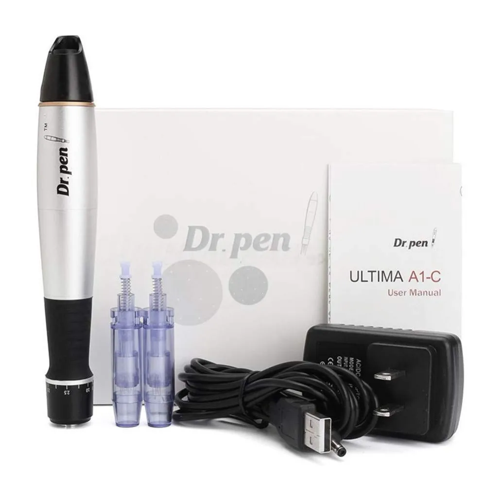 Dropshipping Dr Pen Ultima A1 Derma Pen Beauty narzędzie do pielęgnacji skóry tatuaż mikro igłowanie przewodowy profesjonalna terapia systemowa