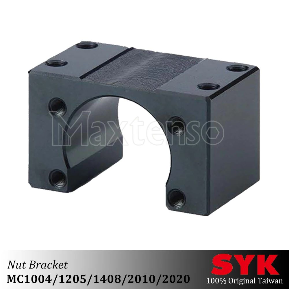 SYK Nut Bracket ballscrew nut housing MC1004 MC1205 MC1408 MC2010 MC2020 for THK TBI HIWIN NSK PMI COMTOP GTEN ballscrew Nut