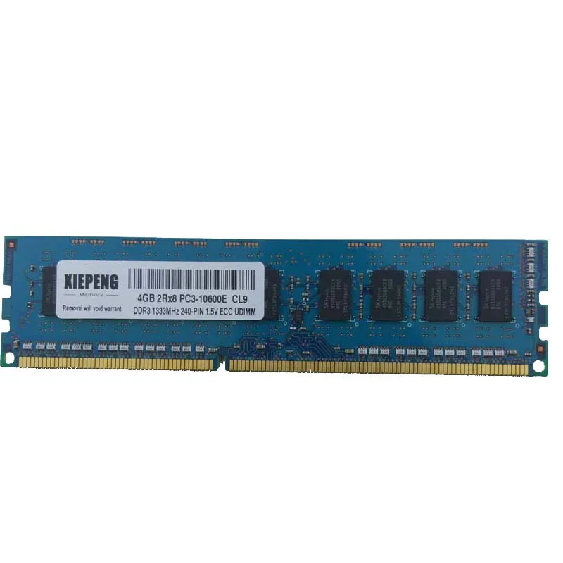 

Для рабочей станции HP ProLiant XL220a Gen8 v2 Z210 Z200 Z1 G2 8 ГБ DDR3 1666 МГц 12800E Unbuffered ECC 4 ГБ 2Rx8 PC3-14900E DDR3L