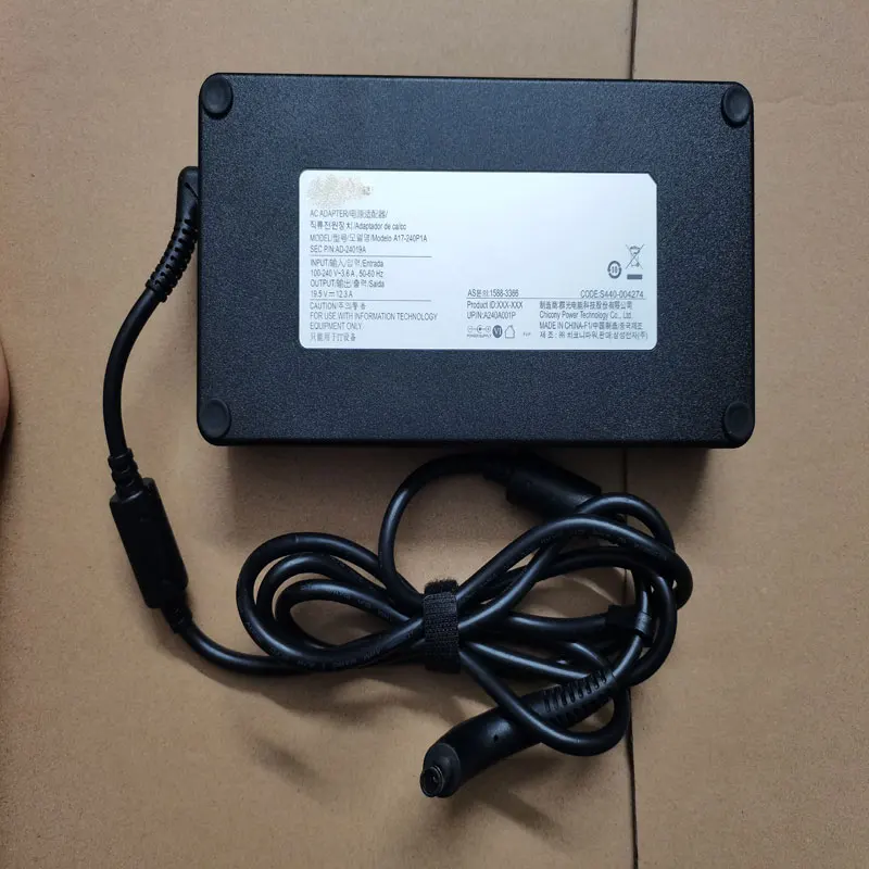 

NEW OEM 19.5V 12.3A 7.4mm Pin 240W AC Adapter A17-240P1A A240A001P S440-004274 AD-24019A For Samsung Laptop Original Puryuan