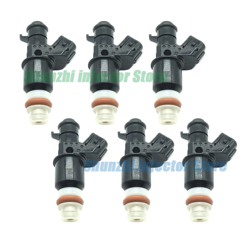 6pcs Fuel Injector Nozzle For  Honda City Jazz Fit 1.5L 16450-PWC-J01 16450PWCJ01 16450 PWC J01