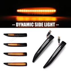 Side Marker Light Indicator Lamp LED Dynamic Turn Signal Light For BMW 7 Series E65 E66 E67 E68 2001 -2008