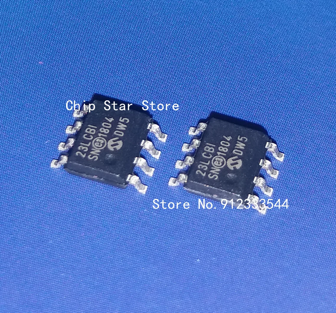 2-50pcs  23LC1024-I/SN 23LC1024 SOIC8 SRAM 1Mbit 128K x 8bit 2.5V to 5.5V 100%New And Original