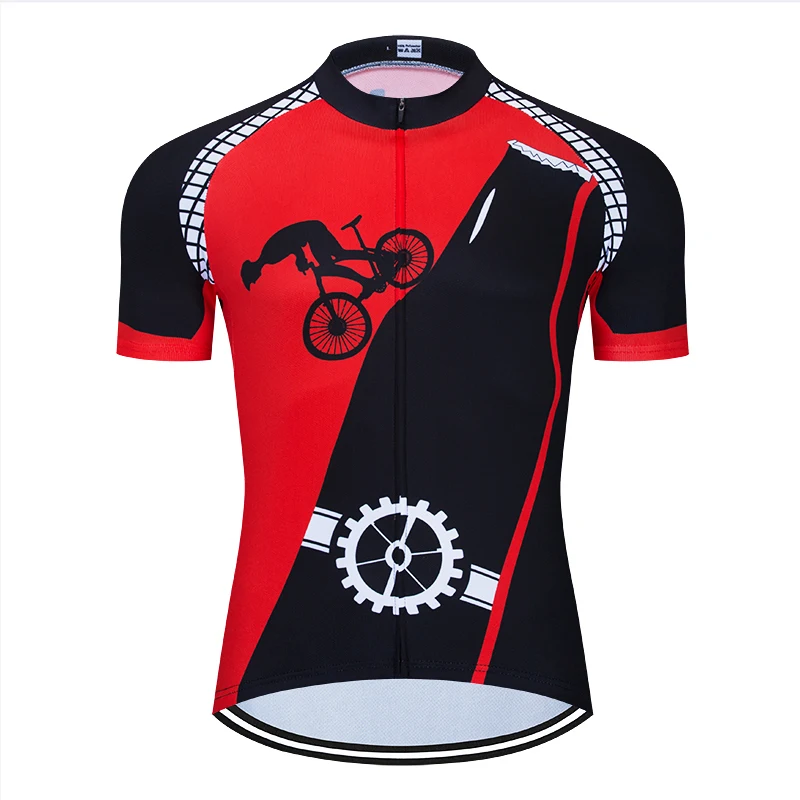 Moxilyn Mens Cycling Jerseys Top Skinsuit Cycling Clothing Mountain Bike MTB Breathable Sweat-absorbing Quick-drying I Love Beer