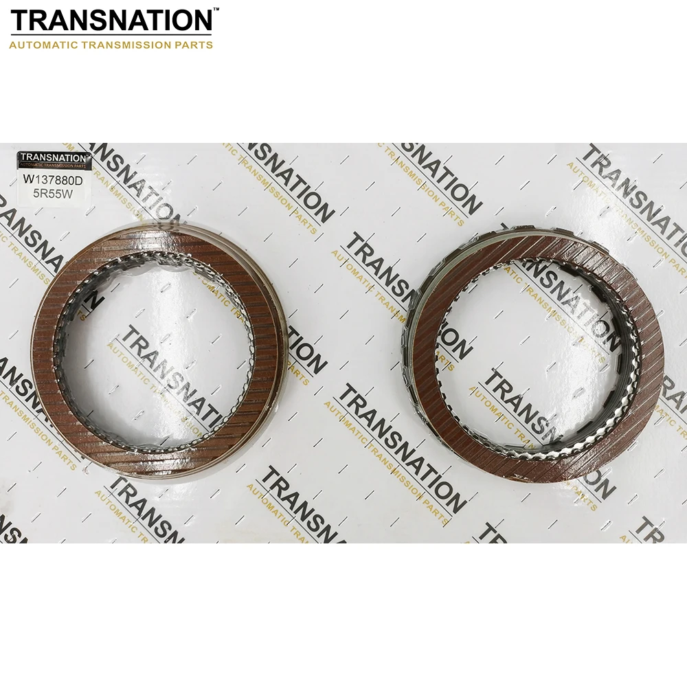 

5R55W 5R55S Auto Transmission Friction Kit Clutch Plates Fit For FORD RWD 5-Speed Car Accessories Transnation W137880D