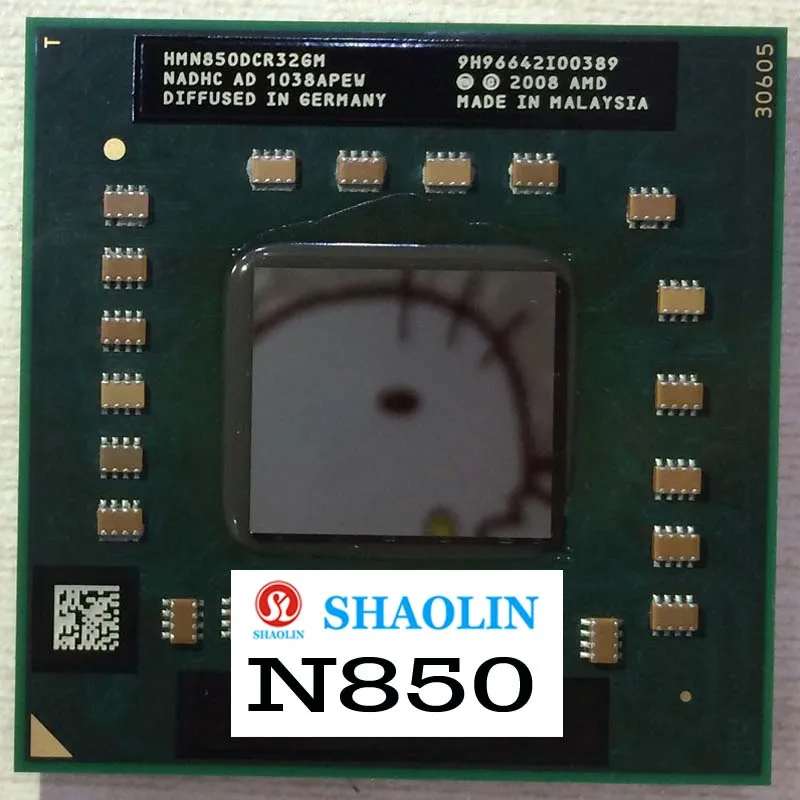 

AMD Phenom II Triple-Core Mobile N850 2.2 GHz Three-Core Three-Thread CPU Processor HMN850DCR32GM Socket S1