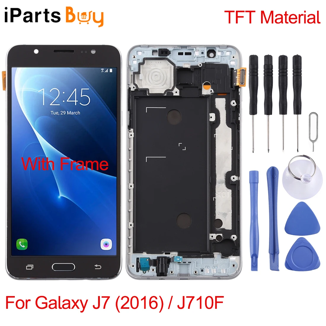 iPartsBuy for Galaxy J4 J400F/DS / J5 (2015) / J500F / J7 (2015) / J700F / J3 (2016) / J320F / J7 (2016) / J710F LCD Screen