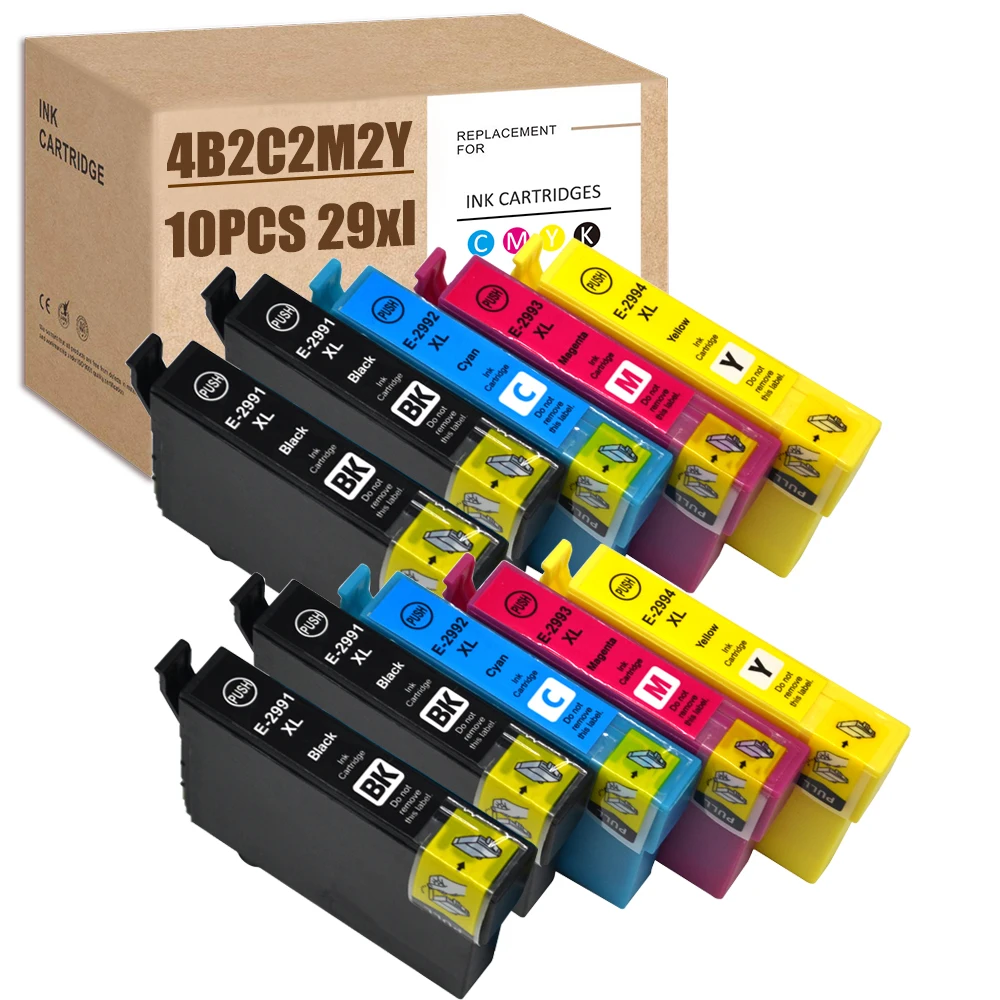 For Epson 29XL Ink Cartridges T29XL for Epson XP-245 Printer Ink XP-245 Ink XP 245 Printer Ink XP 235,XP 332,XP 355,XP 435