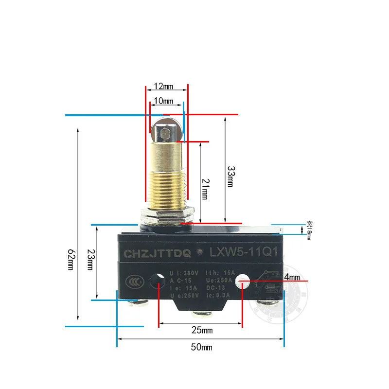 1PCS Travel Switch Limit Switch Microswitch Lxw5-g1 G2 G3 Q1 Q2 N1 D1 11m