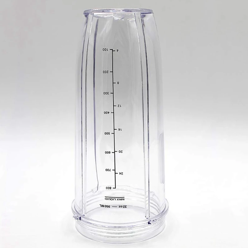 เครื่องคั้นน้ำผลไม้อุปกรณ์32OZถ้วยและSpoutฝาปิดสำหรับNinja BL480 / BL490 / BL640 / BL680 Auto IQ Seriesเครื่องคั้นน้ำผลไม้