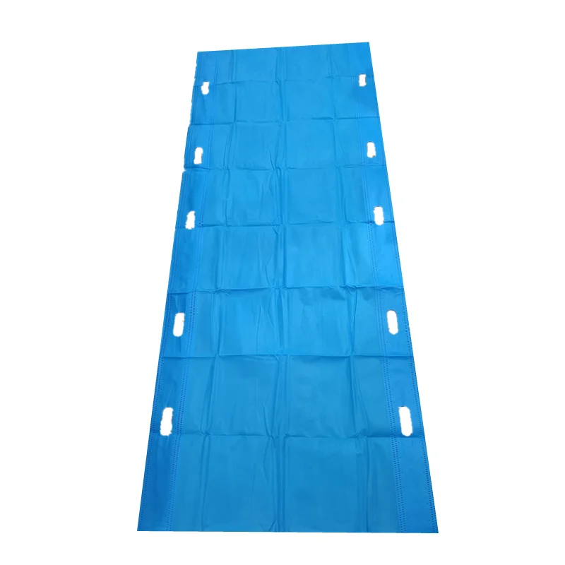 Disposable Patients Transfer Pads Non-woven Medical Mobility Bed Sheet For Movement Of Critically Patients Elder With Handles