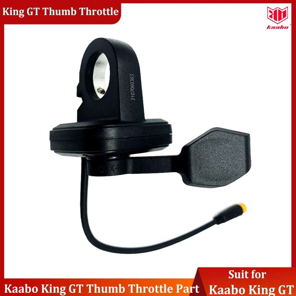 Original Kaabo Accessories Thumb Throttle Spare Part for Kaabo Wolf King GT Pro Kaabo Wolf Warrior GT Pro Electric Scooter