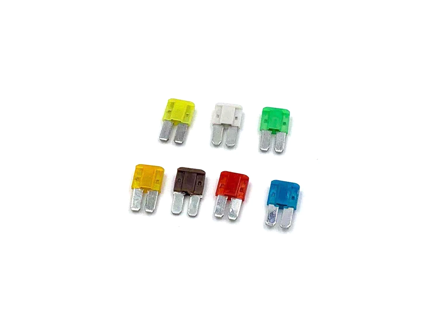 10PCS 5A 7.5A 10A 20A 25A 30A AMP Micro 2 Long Leg Fuse 9mmx15.5mm Mini M2 Long Foot Automobile Fuse Insert