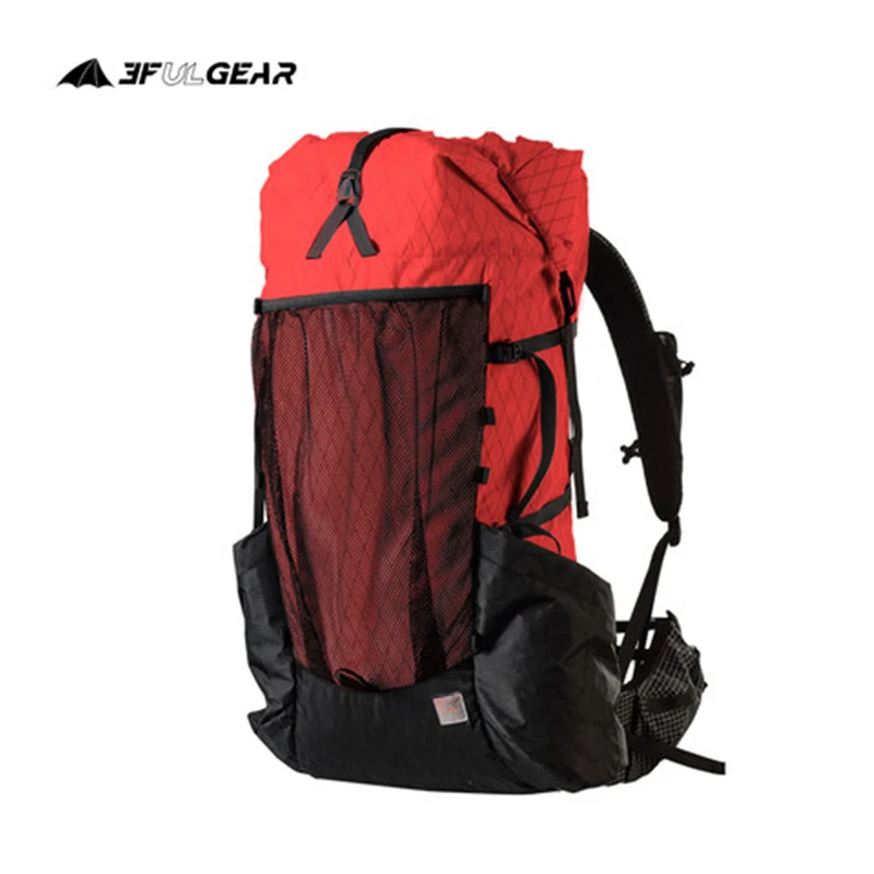 3F UL GEAR Ultralight Backpack Frame YUE 45+10L Outdoor Hiking Camping Lightweight Travel Trekking Rucksack Men Woman