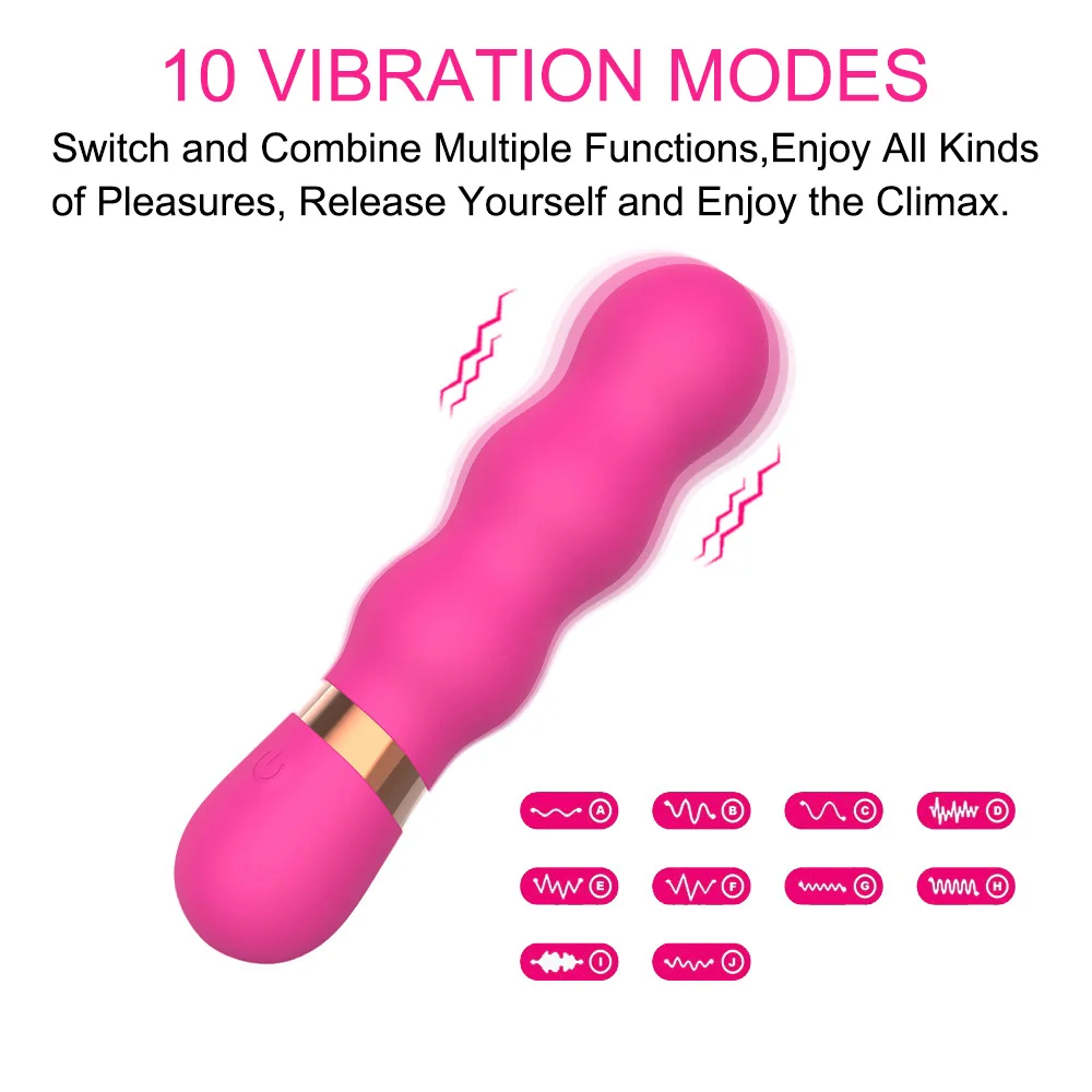 12cm Short Vibrators For Women Clitoris Vaginal Stimulator Nipple Clamps Butt Plug Dildo Female Masturbator Erotic Goods Sex Toy