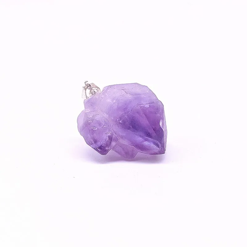 one piece Amethyst baroque pendant nature wholesale