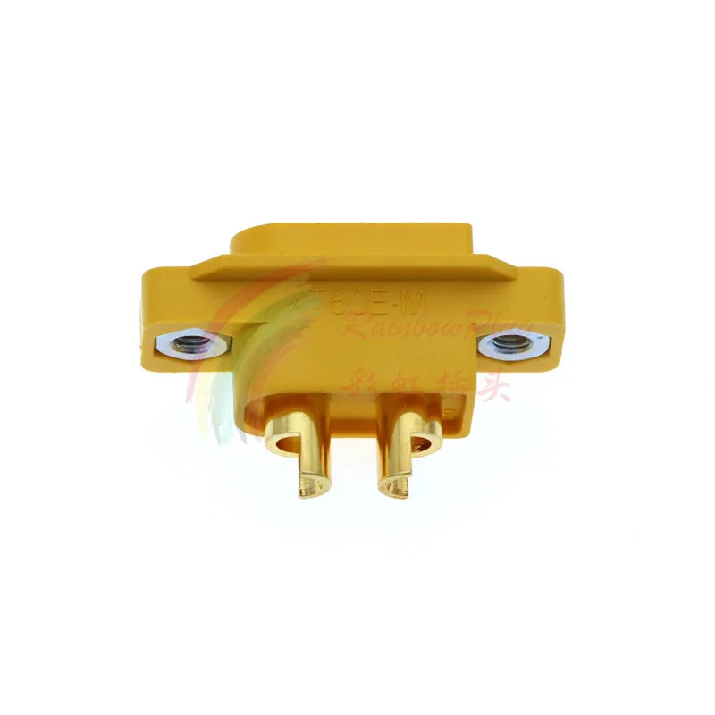 AMASS XT60E-M Mountable XT60 Male Plug Connector For Racing Models Multicopter Fixed Board DIY Spare Part XT60E1-M Or Cover